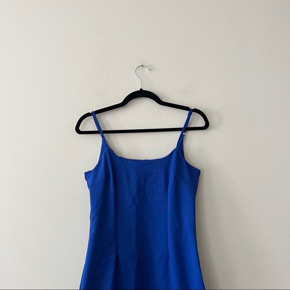 Revolve By the Way. Shayla Blue Ruffle Mini Dress - Picture 4 of 7